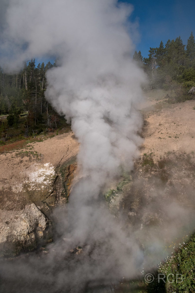 Dragon's Mouth Spring, Yellowstone NP