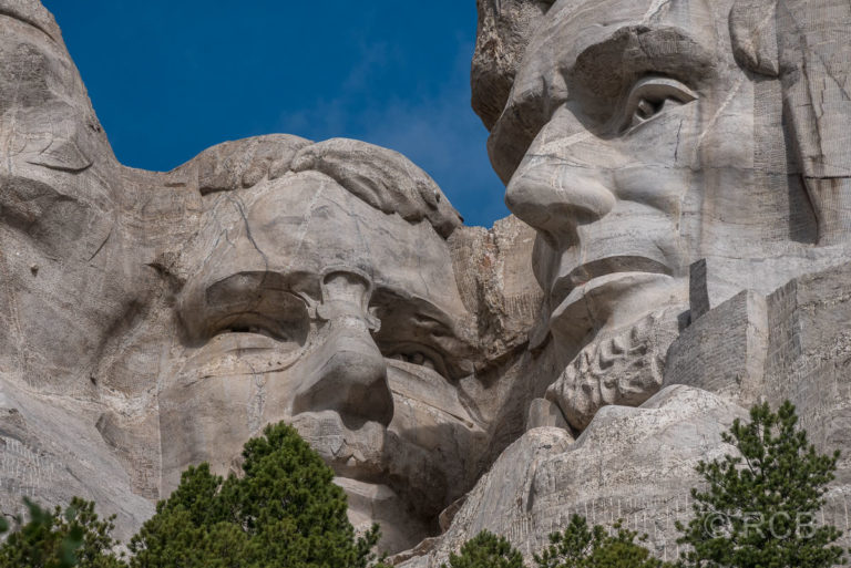 Theodore Roosevelt und Abraham Lincoln, Mount Rushmore NM