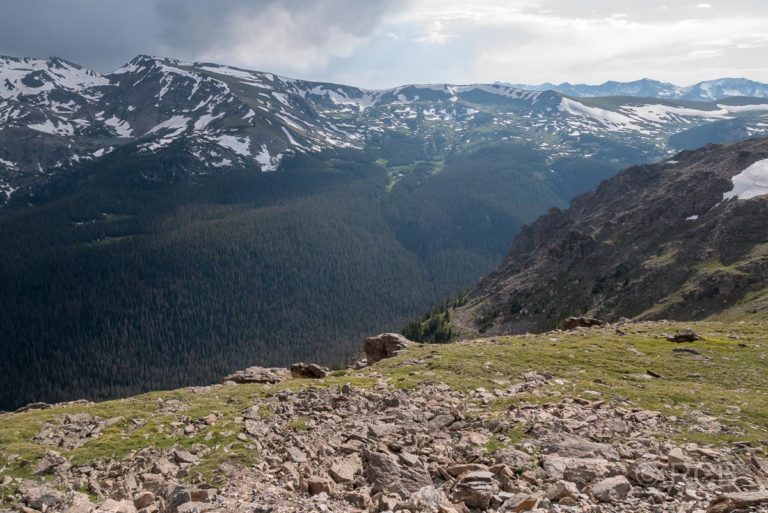 Mount Ida von der Trail Ridge Road aus gesehen, Rocky Mountain NP
