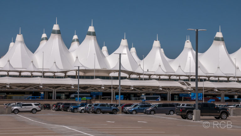 Zeltdach am Flughafen Denver