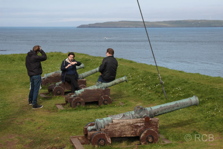 Torshavn, Kanonen auf der alten Festung Skansin