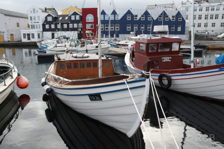 Torshavn, Boote im Osthafen