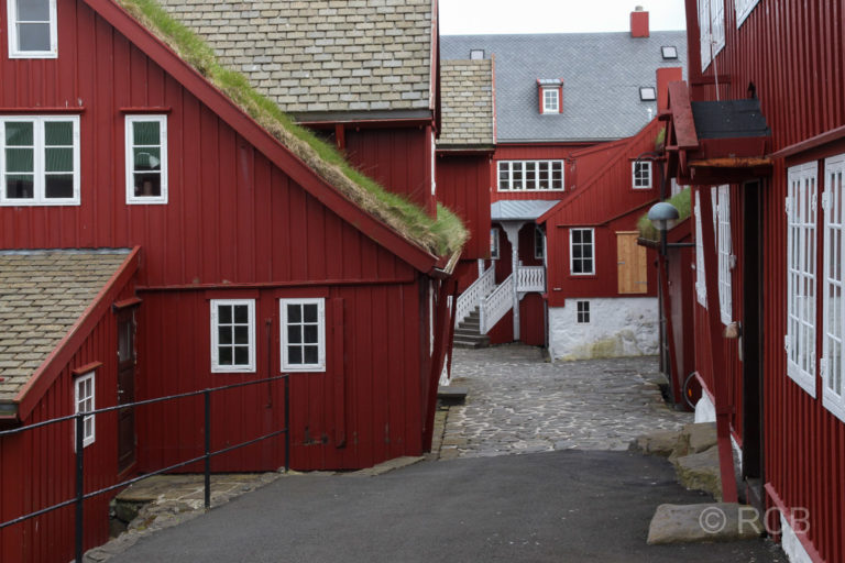 Torshavn, Altstadt auf der Halbinsel Tinganes