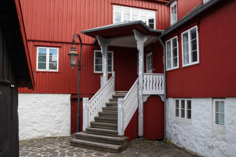 Torshavn, Treppe in der Altstadt