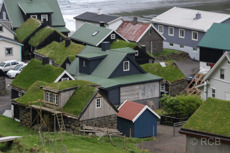 Häuser in Tjørnuvik