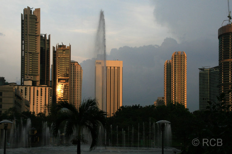 Park bei den Petronas Twin Towers