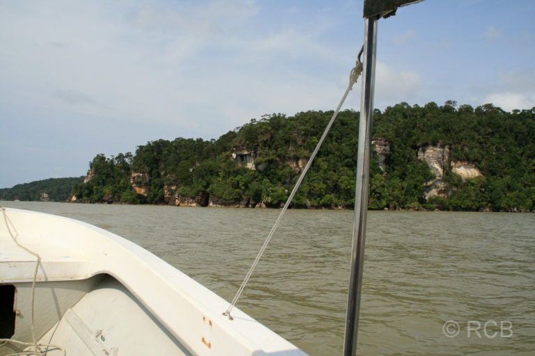 Bootsfahrt zum Bako Nationalpark