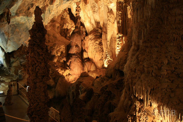 Tropfsteine in Lang's Cave, Mulu Nationalpark