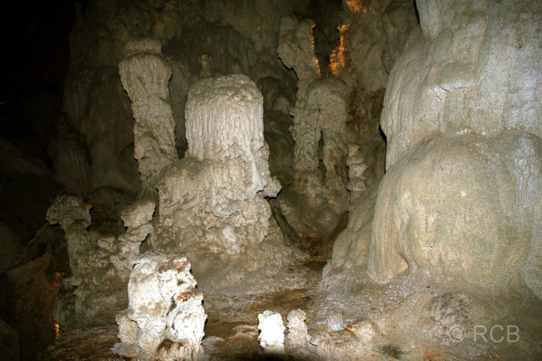Stalagmiten in der Wind Cave, Mulu Nationalpark