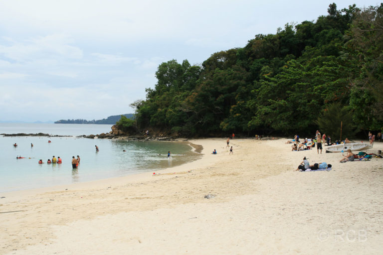 Strand auf Pulau Sapi