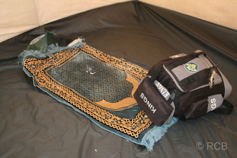 Mawenzi Tarn Camp - die meisten unserer Guides waren Moslems.