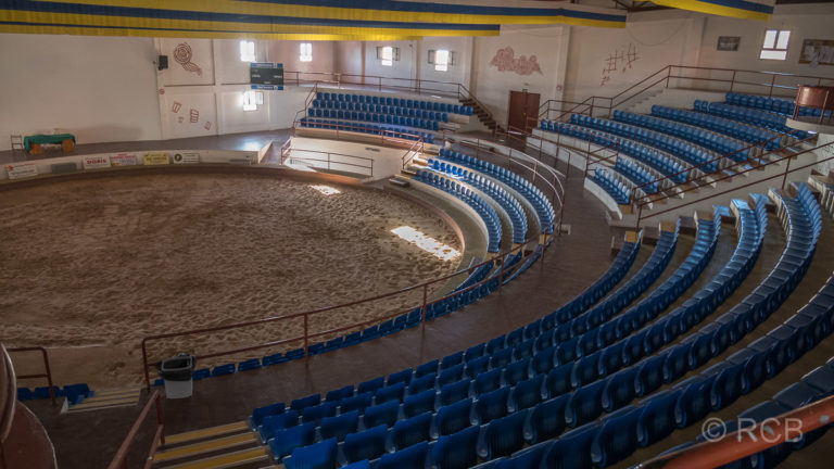 Arena für den Kanarischen Ringkampf "Lucha Canaria"