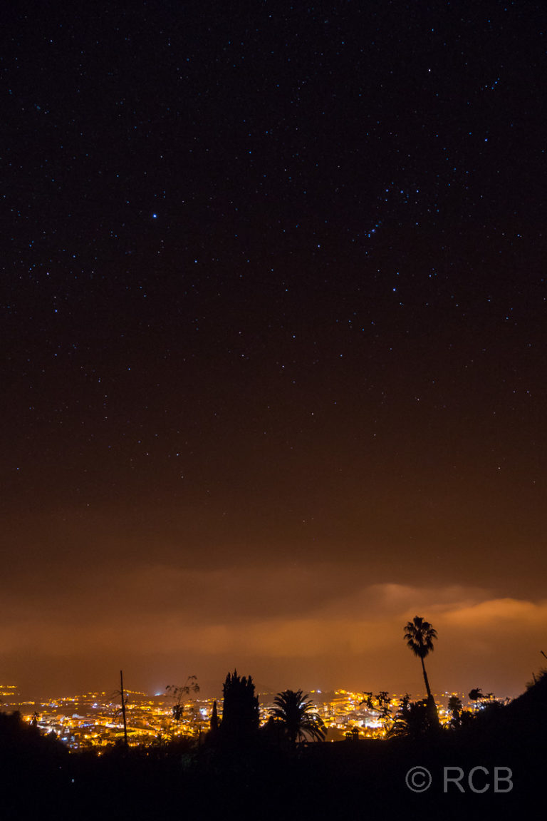 Sternenhimmel über Los Llanos