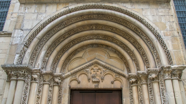 Billerbeck, Portal an der Johanniskirche