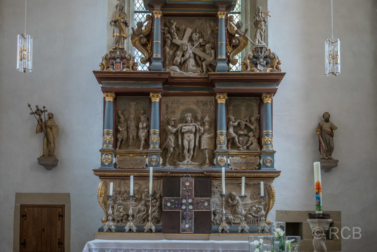 Kloster Gravenhorst, Altar in der Klosterkirche