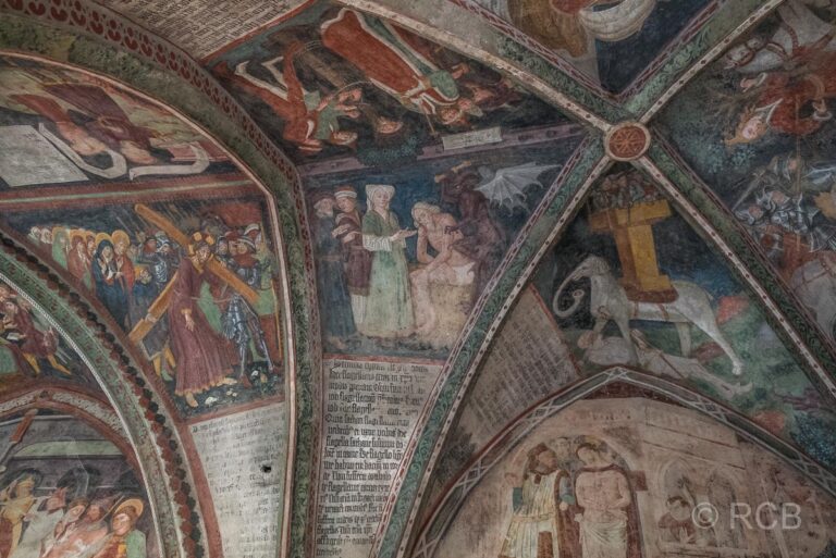 Brixen, Fresken im Kreuzgang des Doms