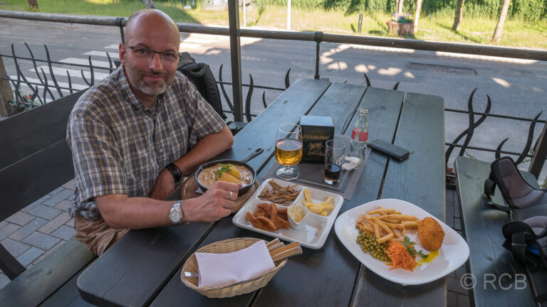 Abendessen in Ignalina