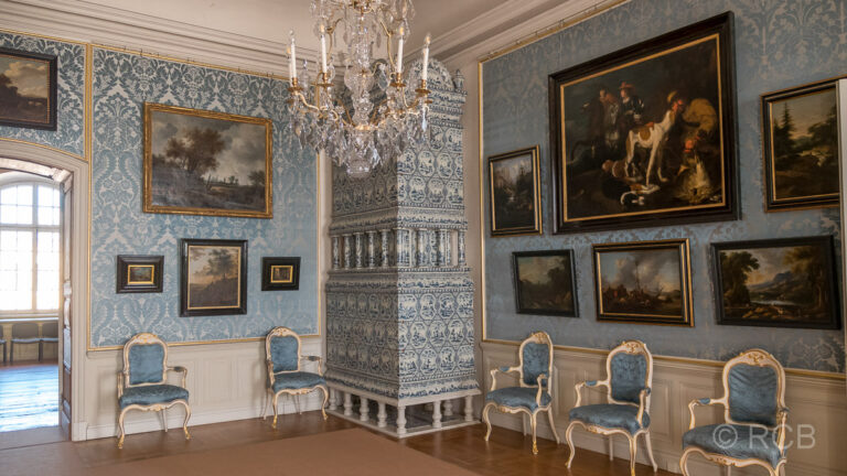 Rundale, Raum mit holländischen Gemälden