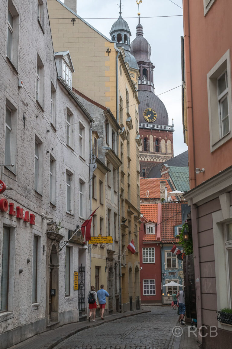 Altstadt von Riga, Blick zum Dom