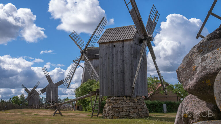 Angla, Windmühlen