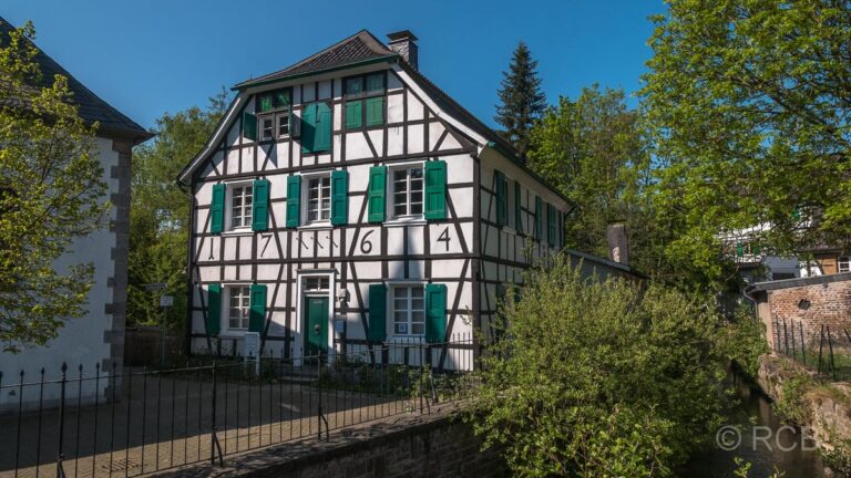 Fachwerkhaus im Dorf Gruiten