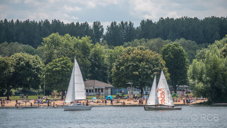 Strand am Unterbacher See