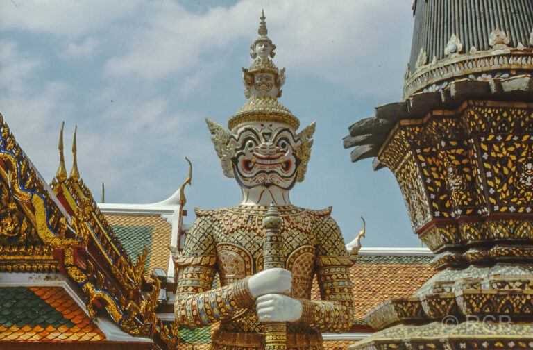 Wächterfigur am Wat Phra Keo