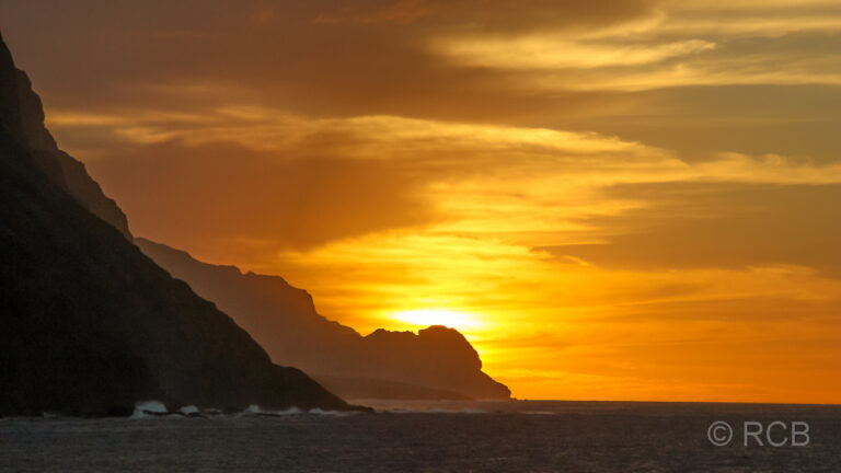 Sonnenuntergang bei Ponta do Sol
