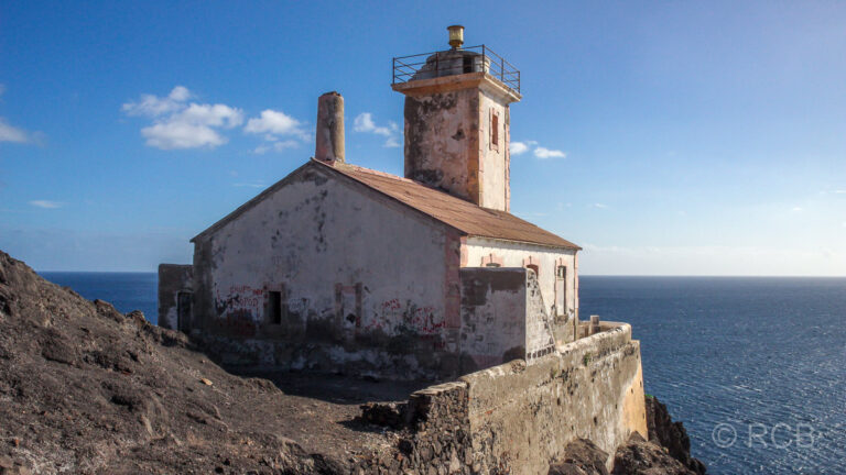 Leuchtturm an der Ponta do Farol