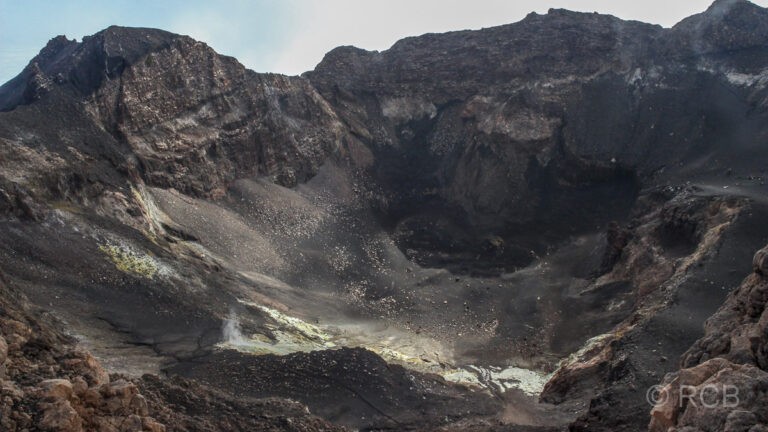 Krater am Gipfel des Pico de Fogo