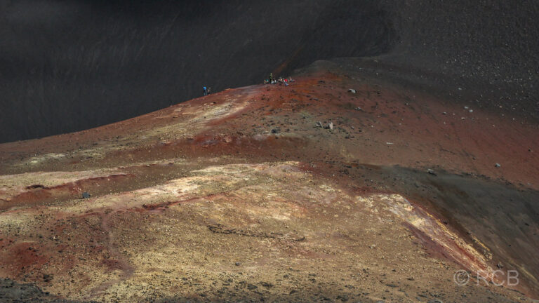 am Krater des Pico Pequenho