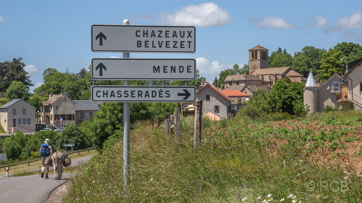 Ankunft in Chasseradès