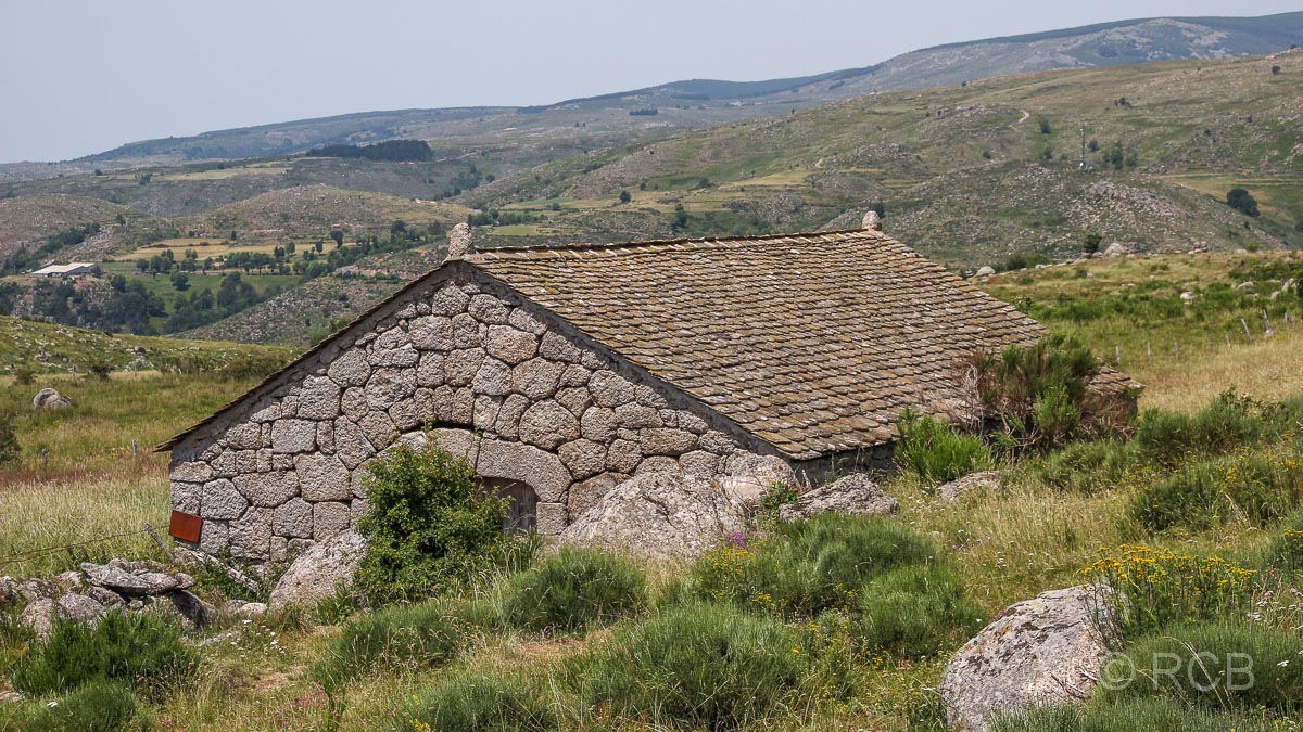 Schäferhütte auf der Hochfläche von L'Hermet