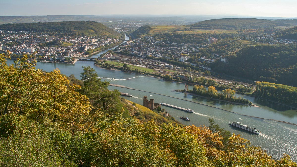 der Rhein bei Bingen