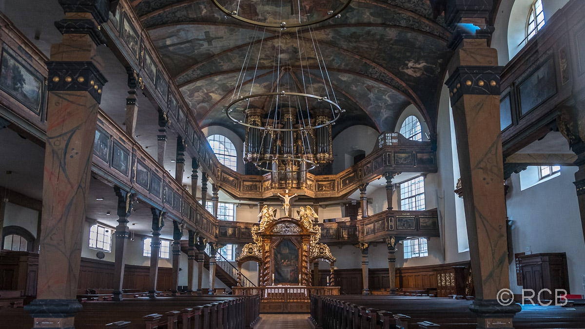 barocker Innenraum der Dreifaltigkeitskirche
