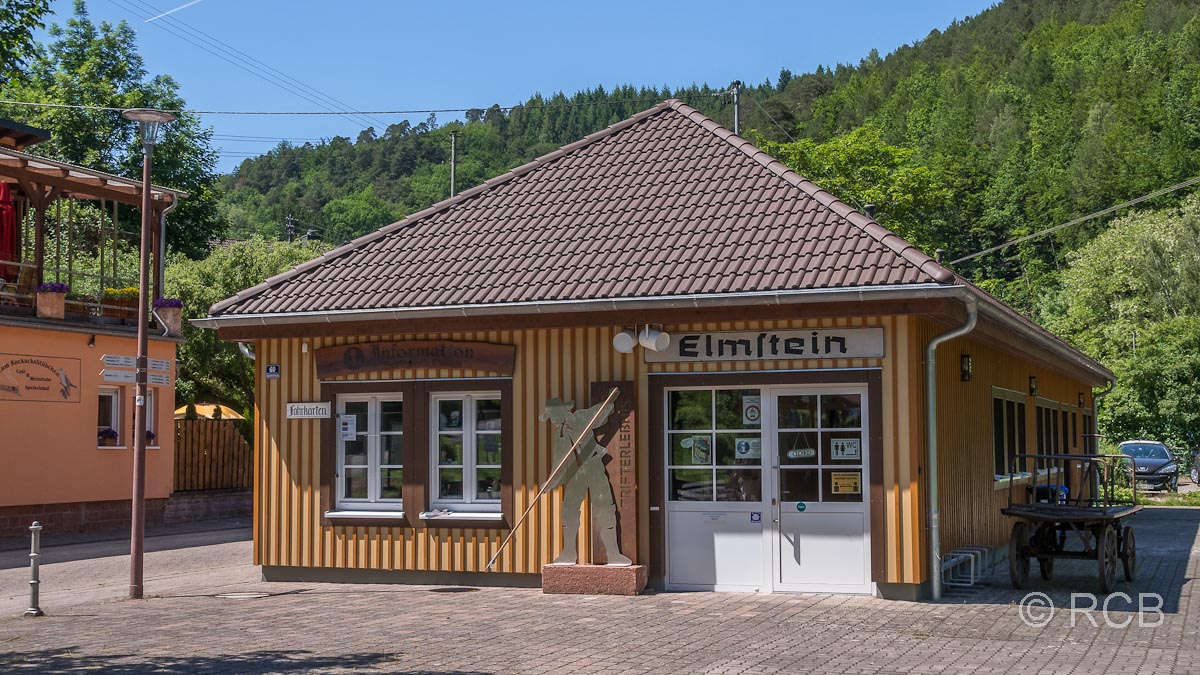 Bahnhof Elmstein des Kuckucksbähnel