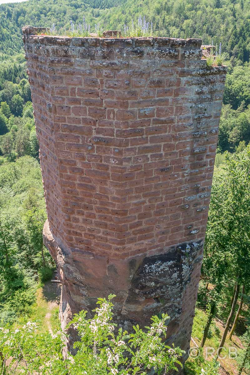Klein-Wasigenstein, Burgmauer