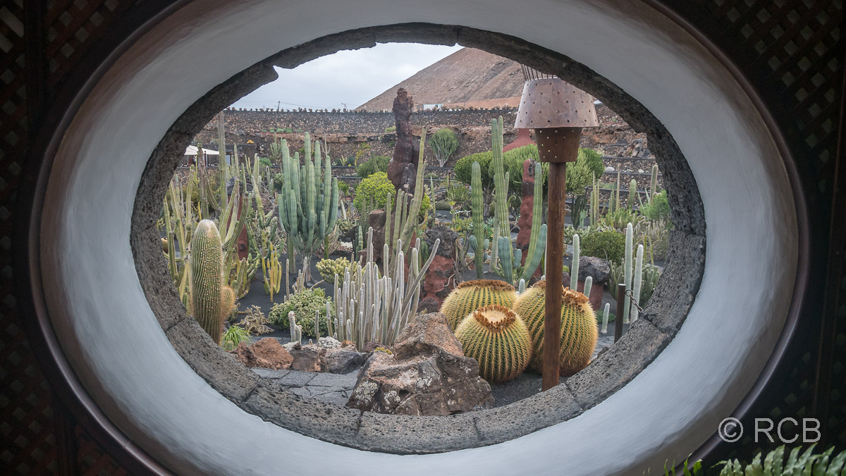 Eingang zum Jardin de Cactus