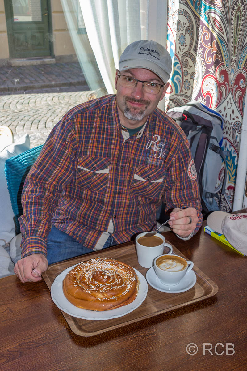 Zimtschnecke im Café Husaren