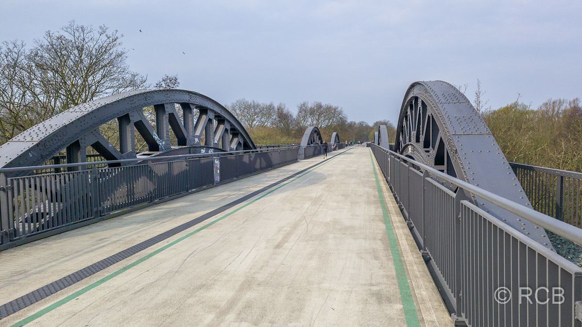 Brücke des Radschnellwegs über die Ruhr