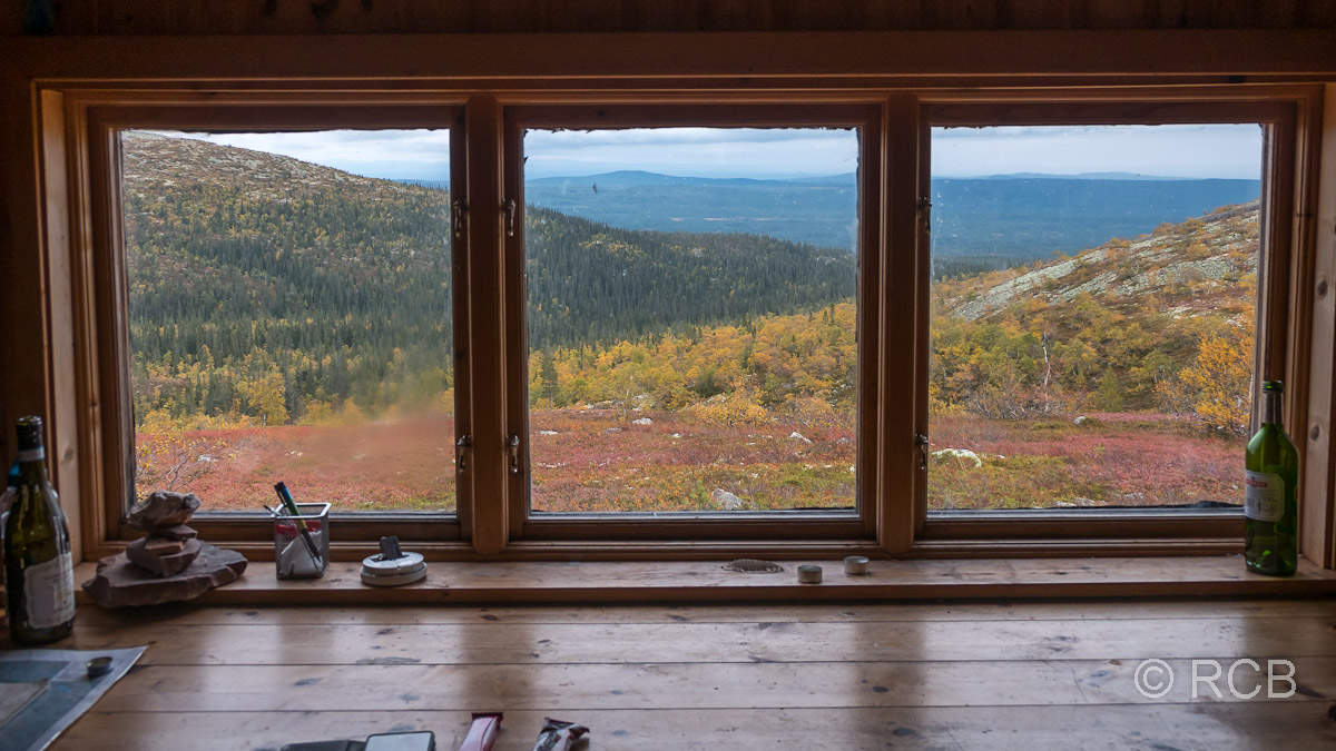 Panoramablick aus der Goljå-Hütte