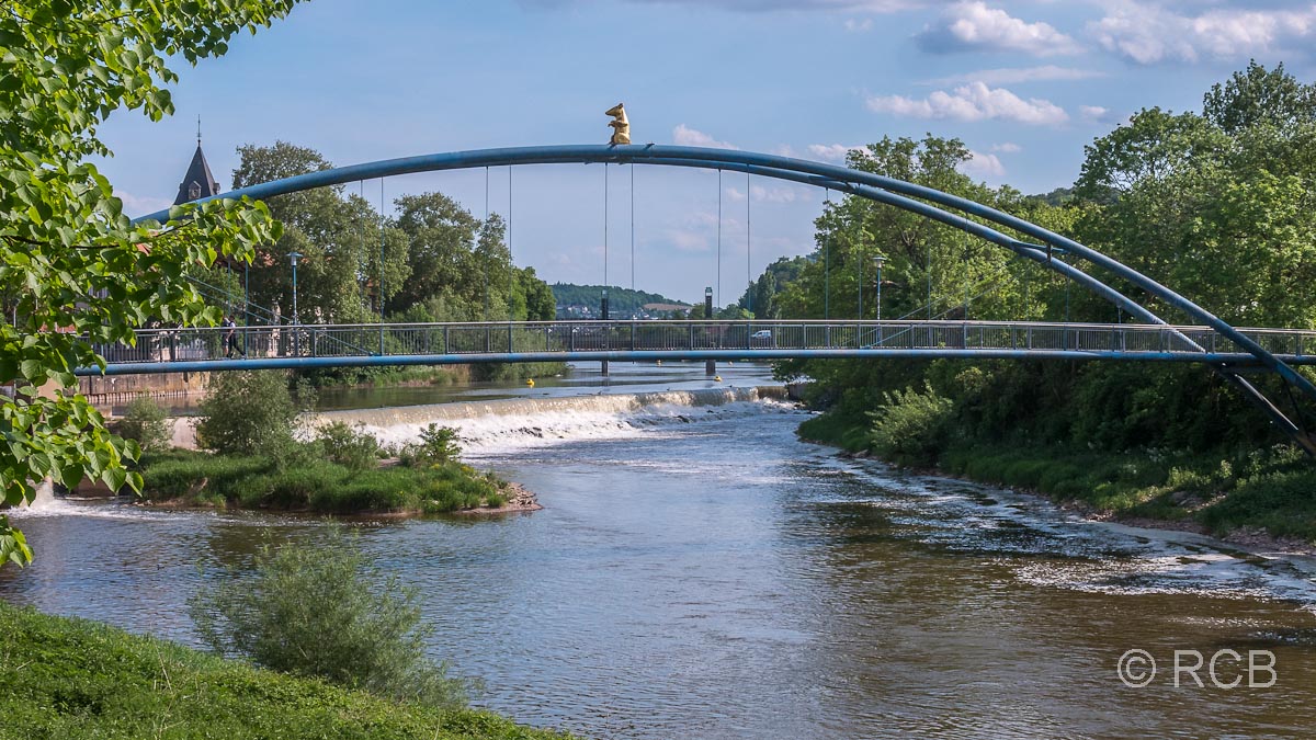 Rattenbrücke über die Weser
