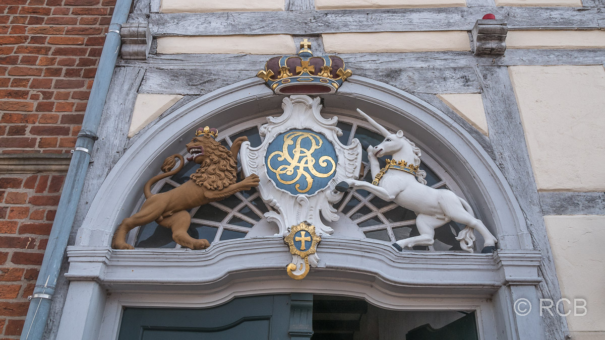 Verden, Wappen am Lugensteinplatz