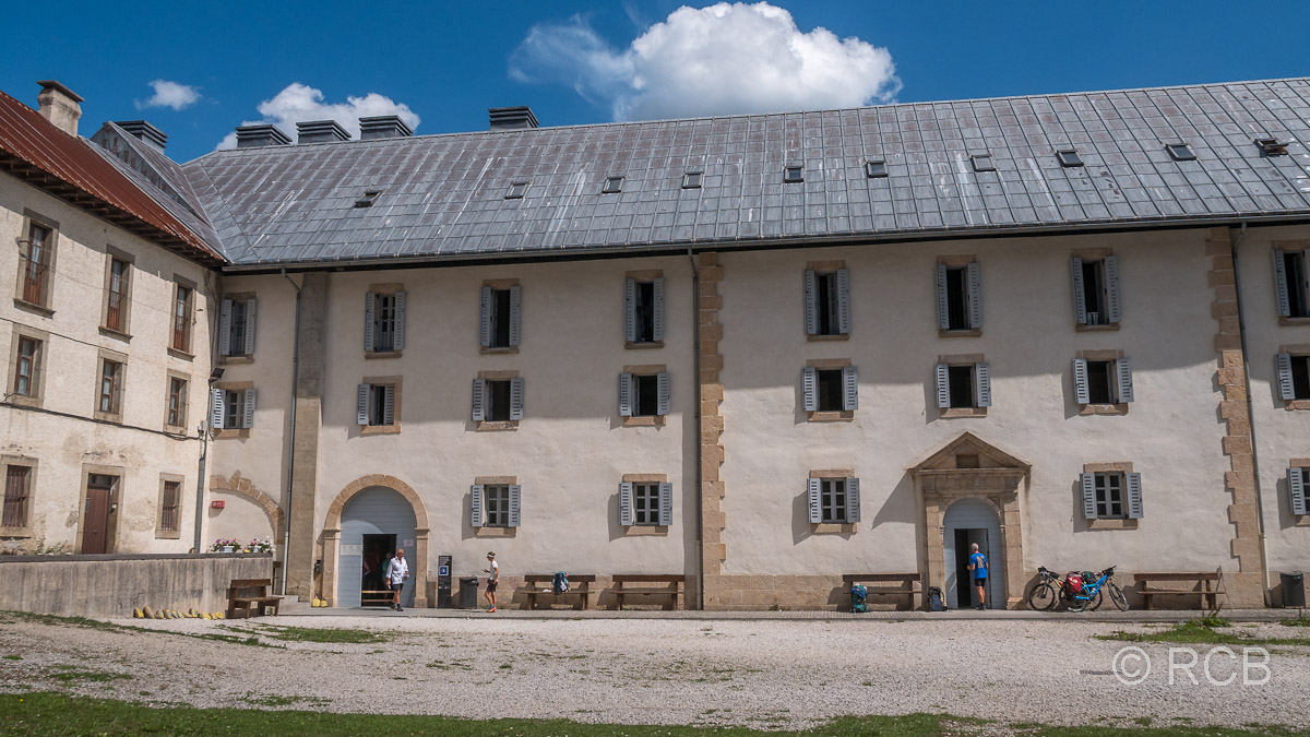 Kloster Roncesvalles, Innenhof der Herberge