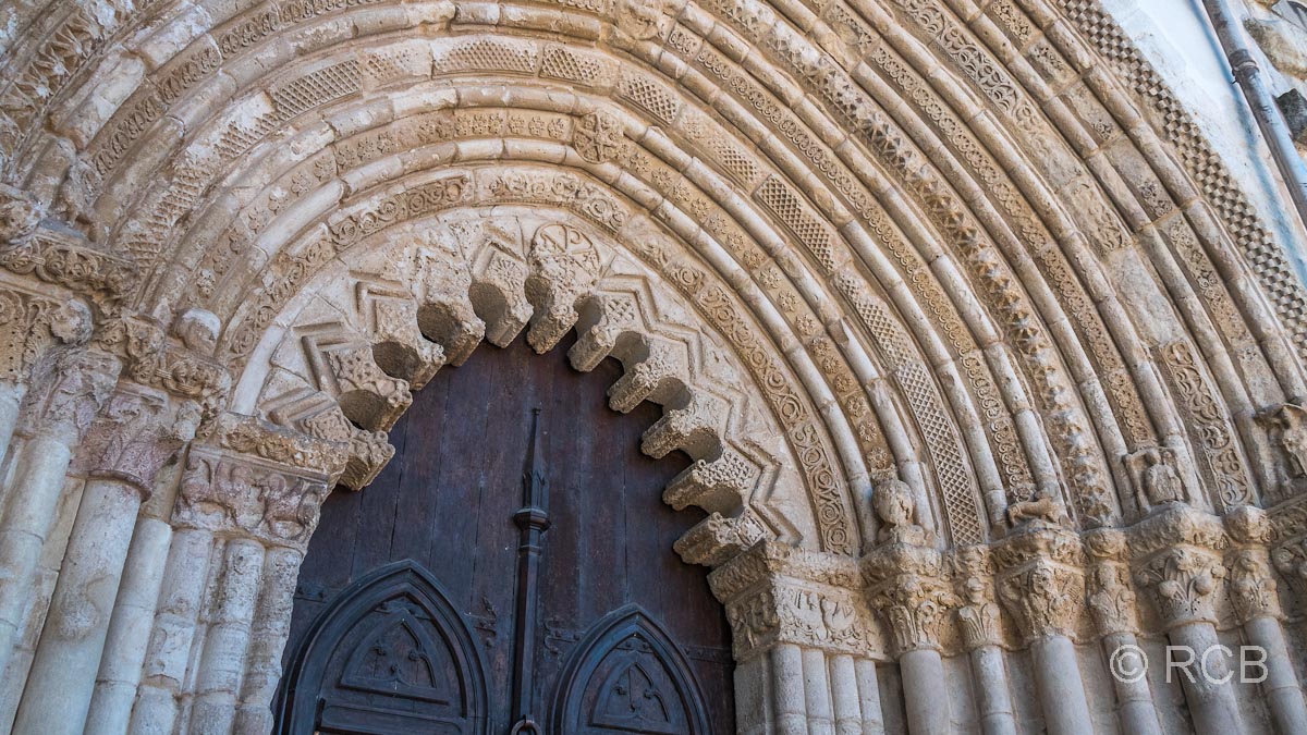 Estella, maurisches Portal der Kirche San Pedro de la Rúa