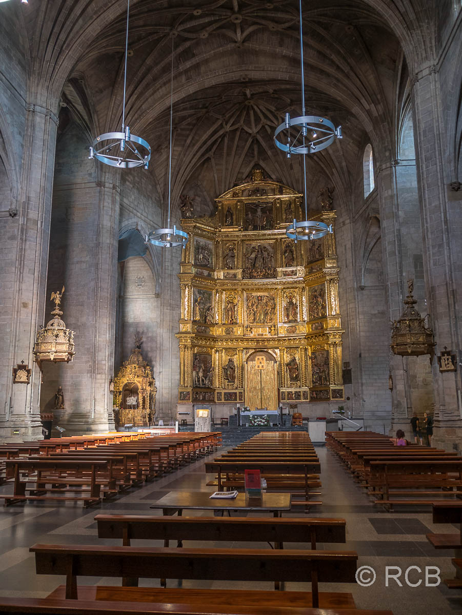 Logroño, Hauptschiff der Kirche Santiago el Real