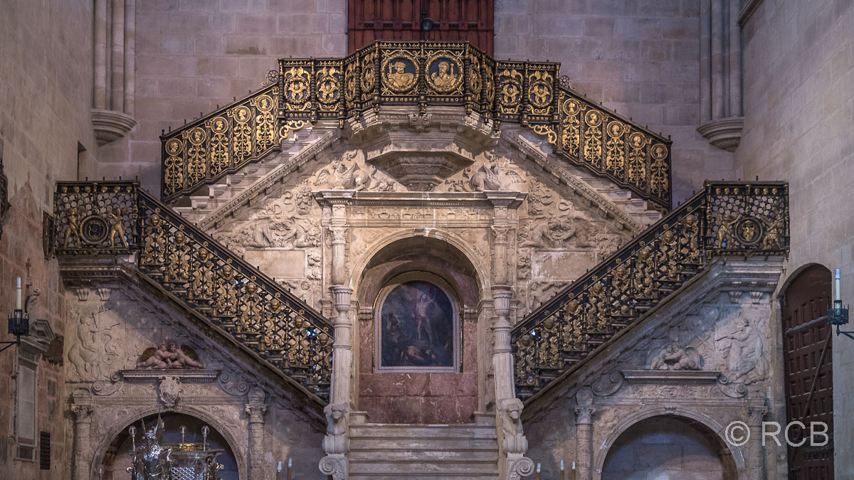 "Goldene Treppe" in der Kathedrale