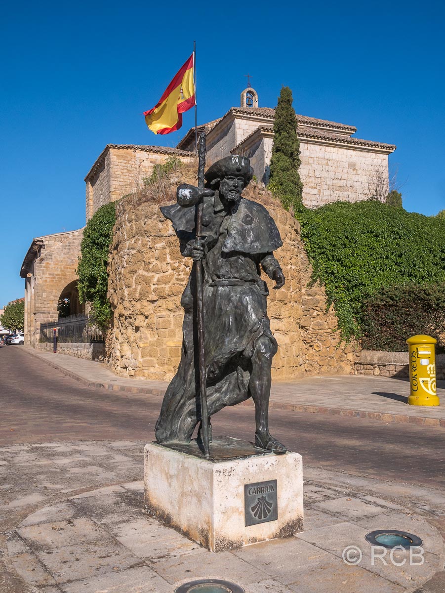 Pilgerdenkmal in Carrión de los Condes