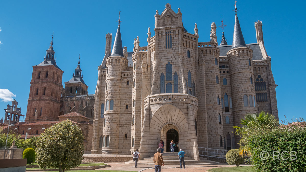 Astorga, Kathedrale und Bischofspalast