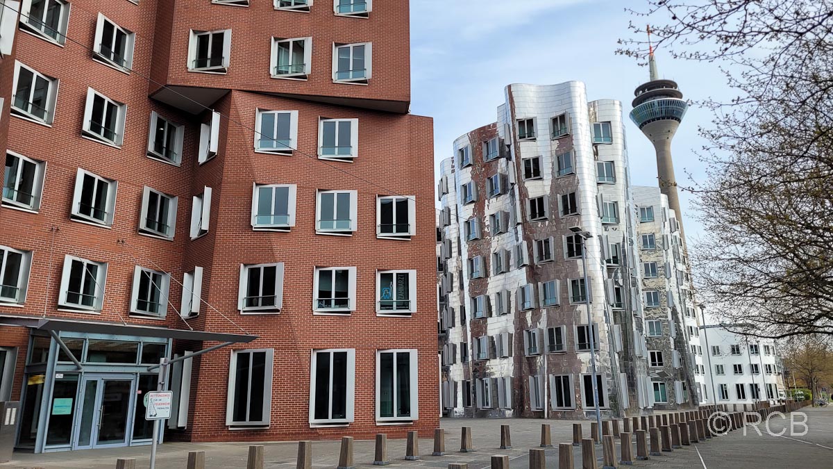 Gehry-Bauten am Medienhafen Düsseldorf